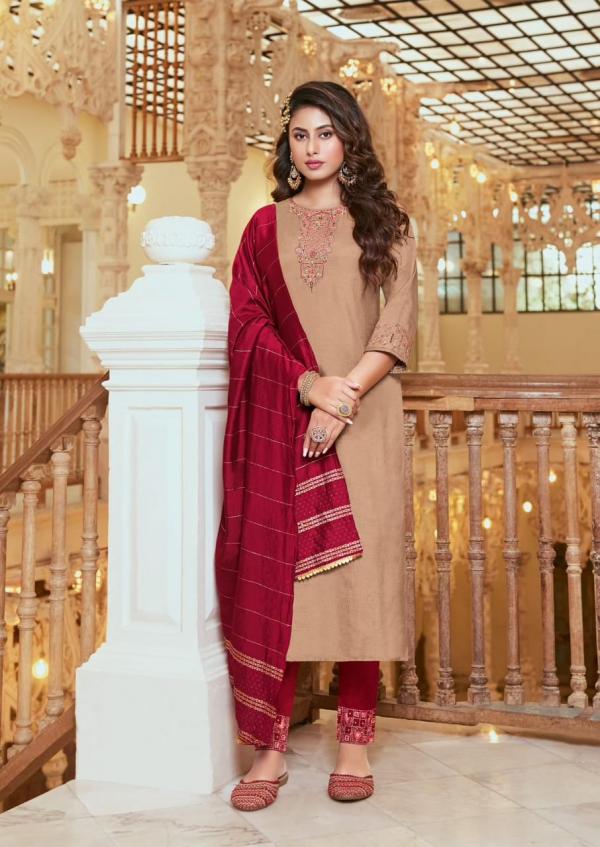 Kaasbee Shanvi Trending Wear Chinon Designer Readymade Collection